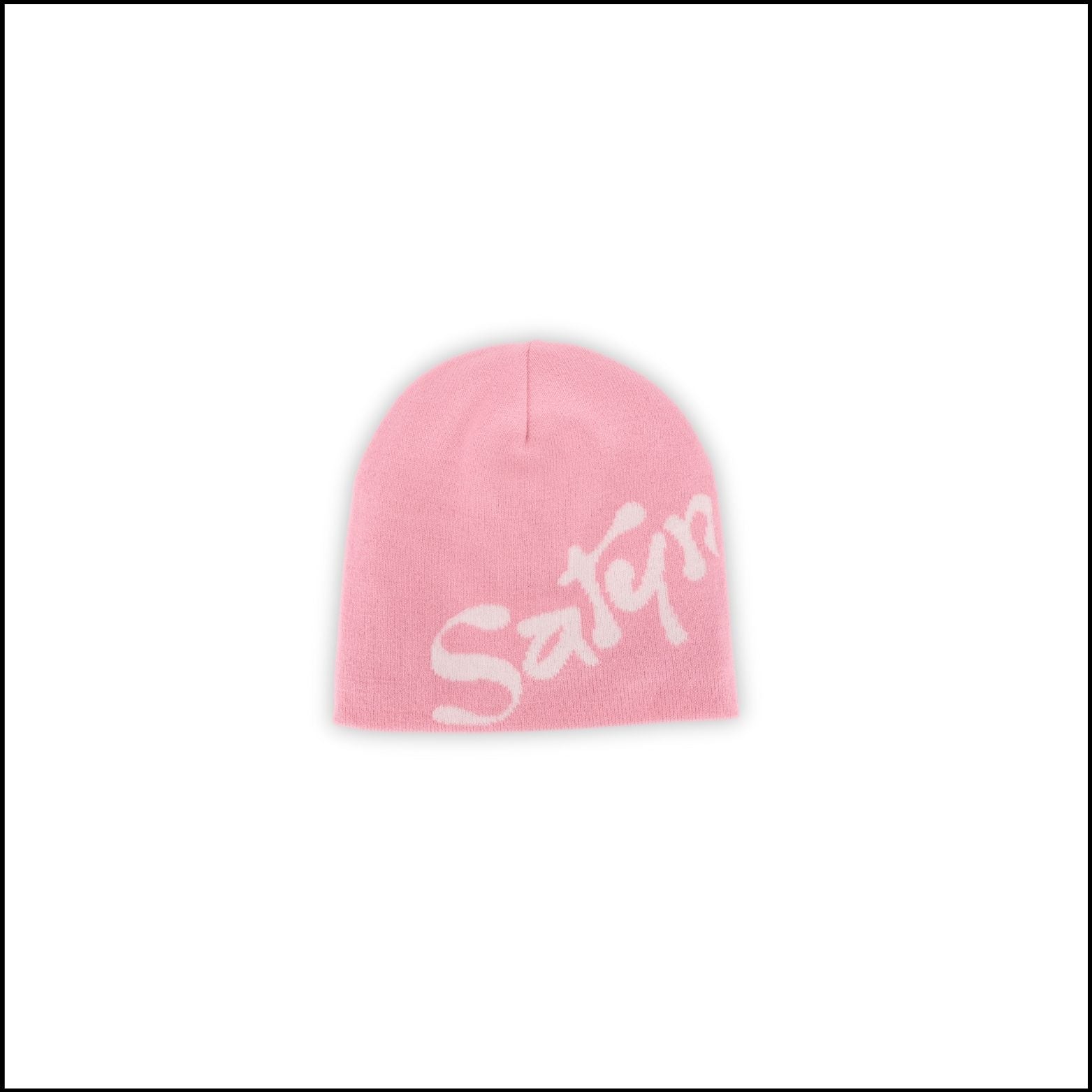 SatynBeanie Roze - Satijn binnenin