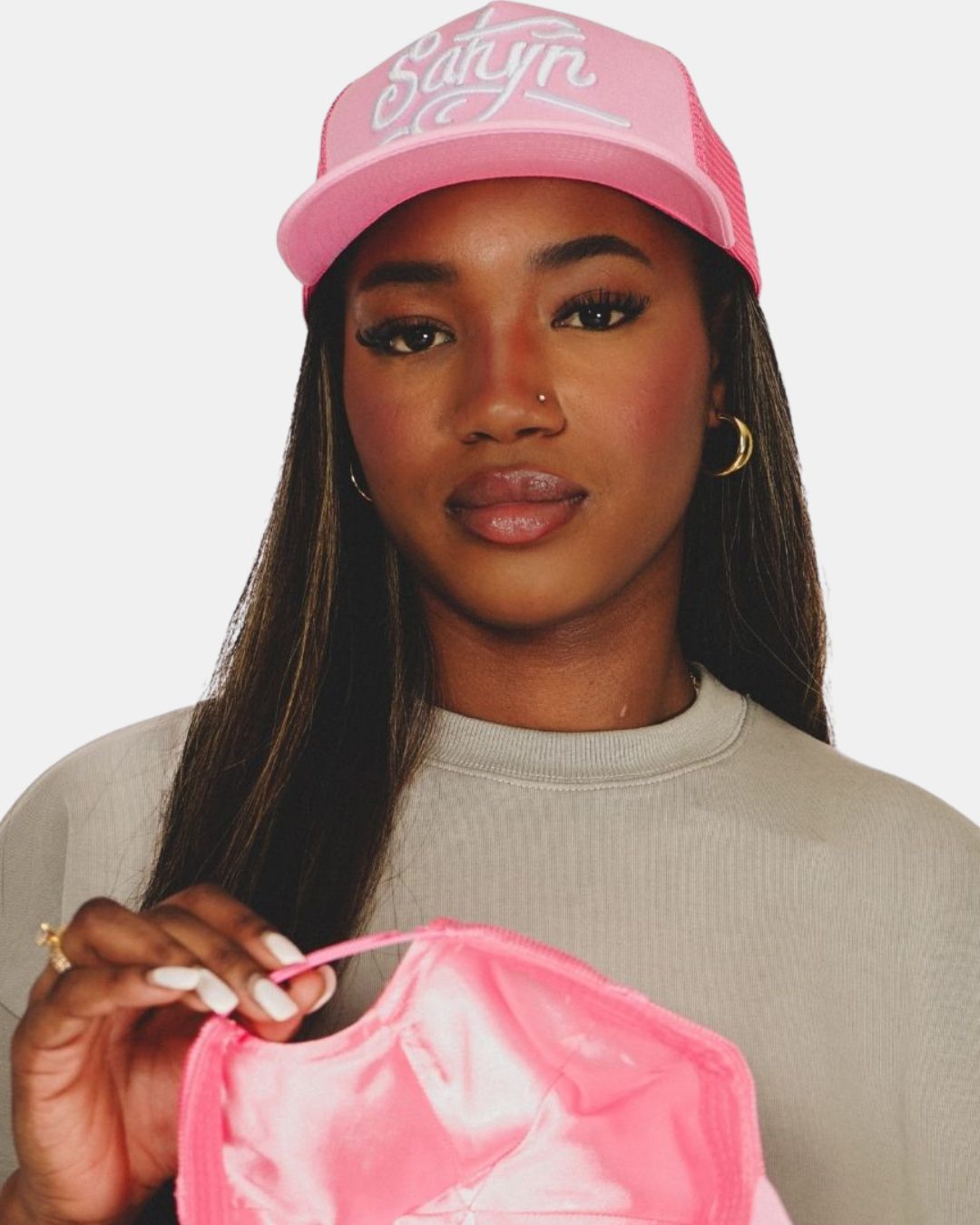 SatynCap Pink – Innenausstattung aus Satin