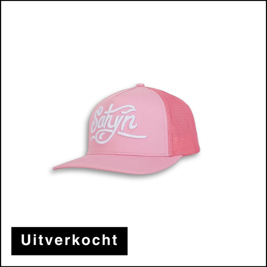 SatynCap Roze- Satijnen binnenkant